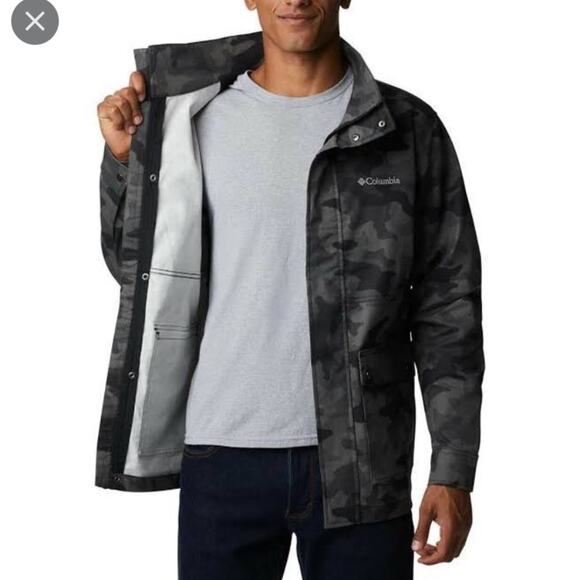 NWT Columbia Tanner Ranch Jacket Camo M - Picture 2 of 4